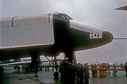 Buran Analog at the Zhukovsky Airshow in September 1993